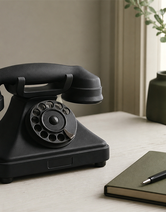 Telefonservice mit eigener Durchwahl.